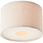 Brilliant Teddy Lampa sufitowa Metal Tekstyl Beige | 350mm - Nadaje Się Do 2x E27
