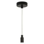 Ledvance Decor Glow Lampa Wisząca Czarny 9W 450lm - 927 Bardzo Ciepła Biel | 140mm - Najlepsze Renderowanie Kolorów