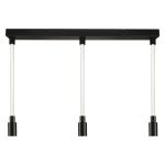 Ledvance Decor Glow Lampa Wisząca Czarny 28W 1400lm - 927 Bardzo Ciepła Biel | 700mm - Najlepsze Renderowanie Kolorów