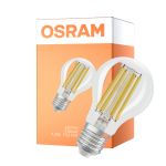 Osram Classic LED E27 Gruszka Włókno Przezroczysty 7.2W 1521lm Ultra Efficiency - 840 Zimna Biel | Zamienne 100W