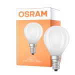 Osram LED Classic LED E14 Gruszka Włókno Matowy 2.2W 470lm - 840 Zimna Biel | Zamienne 40W