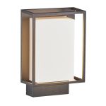 Nordlux Nestor Światło Ścienne Aluminium Czarny 8W 550lm - 827 Bardzo Ciepła Biel