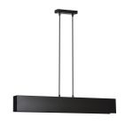 Emibig Lampa Wisząca Gentor Stal Czarny | Nadaje Się Do 3x E27 - Max 15W