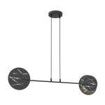 Emibig Lampa Wisząca Xotic Stal Czarny | Nadaje Się Do 2x E27 - Max 15W