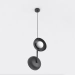 Emibig Lampa Wisząca Vanila Stal Czarny | Nadaje Się Do 2x G9 - Max 8W