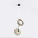 Emibig Lampa Wisząca Vanila Stal Brązowy | Nadaje Się Do 2x G9 - Max 8W