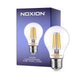 Noxion Lucent Włókno LED E27 Gruszka Przezroczysty 4.5W 470lm - 827 Bardzo Ciepła Biel | Zamienne 40W