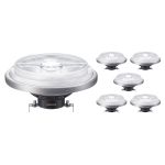 Opakowanie 6x Philips MASTER LED Spot G53 AR111 14.8W 875lm 45D - 927 Bardzo Ciepła Biel | Najlepsze renderowanie kolorów - Ściemnianie - Zamienne 75W