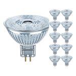 Opakowanie 10x Ledvance Performance LED Spot Reflektor GU5.3 MR16 3.4W 230lm 36D - 927 Bardzo Ciepła Biel | Najlepsze renderowanie kolorów - Ściemnianie - Zamienne 20W