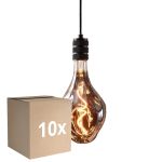 Opakowanie 10x Eglo LED Special E27 Włókno Smokey 4W 70lm - 818 Bardzo Ciepła Biel | Ściemnianie - Zamienne 25W