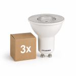 Opakowanie 3x Sylvania RefLED ES50 LED Spot GU10 PAR16 345lm 36D - 830 Ciepła Biel | Zamienne 35W