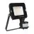 Ledvance LED Iluminacja Kompaktowy Czarny 20W 1800lm 100D - 830 Ciepła Biel | IP65 - Symetryczny - Czujnik ruchu i światła