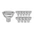 Opakowanie 10x Noxion LED Spot GU5.3 MR16 7.5W 621lm 60D - 840 Zimna Biel | Ściemnianie - Zamienne 50W