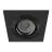 Noxion Wpuszczany Spot Boxi MR16 Uchylny Czarny |Aukko 80mm - IP20 - incl. GU10 Trzonek 