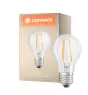Ledvance Classic LED E27 Gruszka Włókno Przezroczysty 6.5W 806lm - 840 Zimna Biel | Zamienne 60W