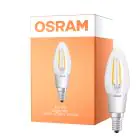 Osram Superstar Classic LED E14 Świeca Włókno Przezroczysty 4W 470lm - 822-827 Dim To Warm | Ściemnianie - Zamienne 40W