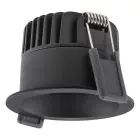 Ledvance LED Spot Ciemnylight Aluminium Czarny 8W 680lm 36D - 930 Ciepła Biel | Aukko 68mm - IP44 - Najlepsze renderowanie kolorów - Ściemnianie