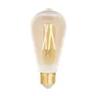 WiZ Smart LED E27 Edison Włókno Bursztyn 6.5W 720lm - 820-845 Przestrajalny Valkoinen | Ściemnianie - Zamienne 50W