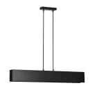 Emibig Lampa Wisząca Gentor Stal Czarny | Nadaje Się Do 3x E27 - Max 15W