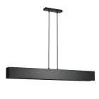 Emibig Lampa Wisząca Gentor Stal Czarny | Nadaje Się Do 4x E27 - Max 15W