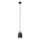 Emibig Lampa Wisząca Target Stal Czarny | Nadaje Się Do 1x E27 - Max 15W