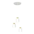 Emibig Lampa Wisząca Target Stal Valkoinen | Nadaje Się Do 3x E27 - Max 15W