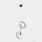 Emibig Lampa Wisząca Vanila Stal Szary | Nadaje Się Do 2x G9 - Max 8W