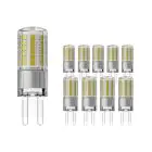 Opakowanie 10x Noxion Bolt LED Capsule G9 4.8W 600lm - 827 Bardzo Ciepła Biel | Zamienne 50W