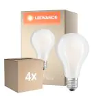Opakowanie 4x Ledvance Classic LED E27 Gruszka Włókno Matowy 24W 3452lm - 840 Zimna Biel | Zamienne 200W