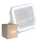 Opakowanie 12x Ledvance LED Iluminacja Aluminium Valkoinen 8W 1100lm 100D - 830 Ciepła Biel | IP66 - Symetryczny