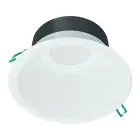Philips LED Downlight Coreline DN142B Aluminium Valkoinen 9.8W 1200lm 60D - 840 Zimna Biel | Aukko 155mm - IP54 - Valkoinen Reflektor