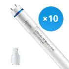Opakowanie 10x Philips Rura LED T8 MASTER (EM/Mains) High Output 8W 1050lm - 840 Zimna Biel | 60cm - Zamienne 18W